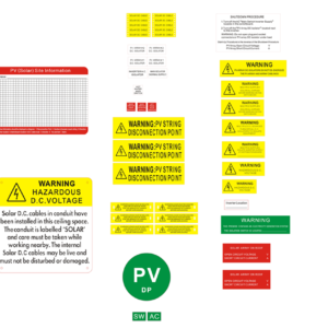 Solar Label Kits